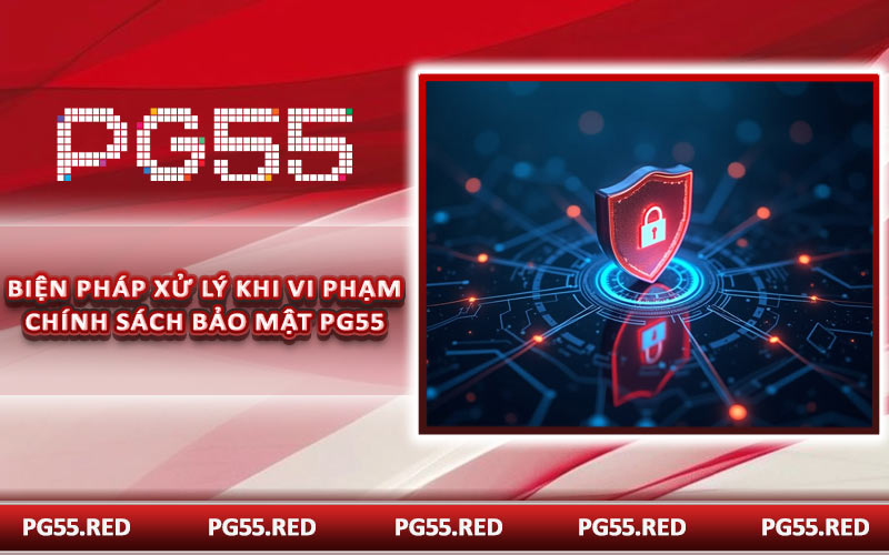 Biện pháp xử lý khi vi phạm chính sách bảo mật PG55